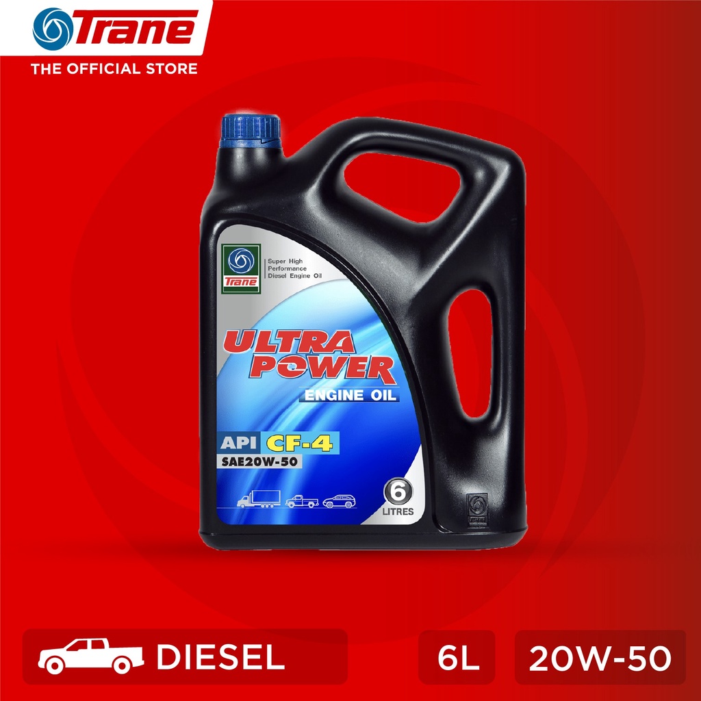 TRANE Lubricants น้ำมันเครื่องดีเซล Trane Ultra Power EO 20W50 API CF