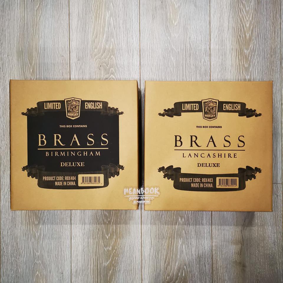 Brass Lancashire / Birmingham "Kickstarter Deluxe Edition" Board Game