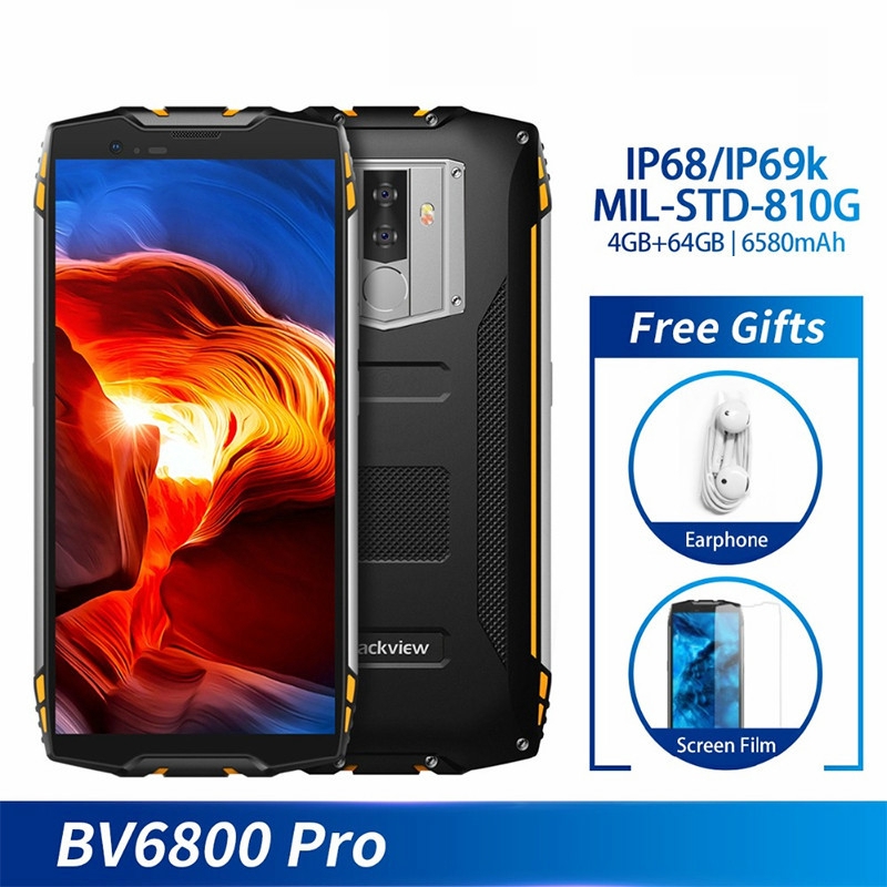 Blackview BV6800 Pro IP68 Waterproof android smartphone 4GB 64GB 5.7