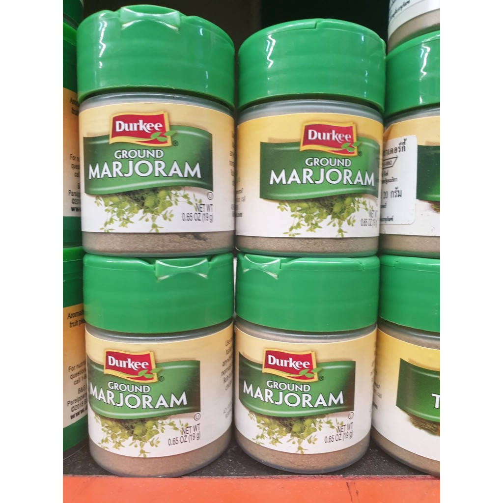 เดอร์กี้ มาร์จอแรมป่น 19 กรัม Durkee Marjoram 0.65 g. Shopee Thailand
