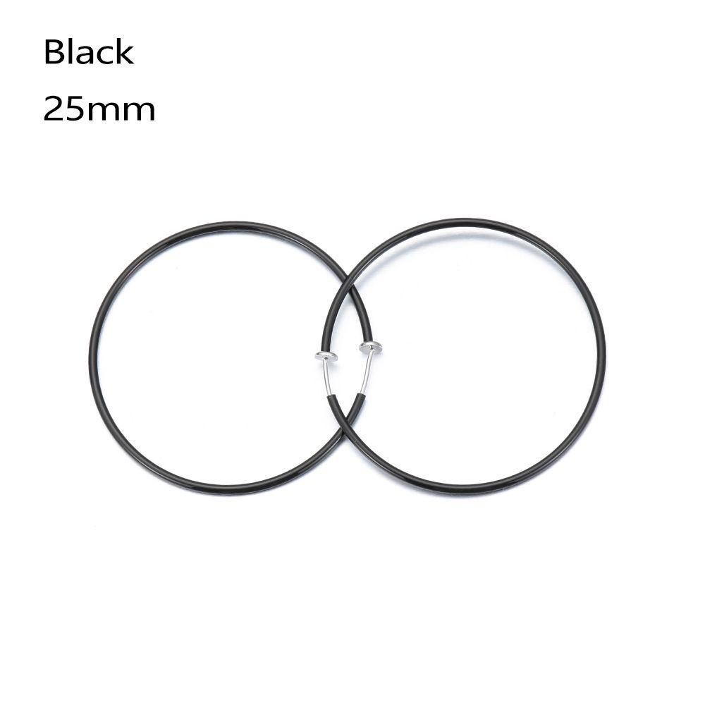 Susans ต่างหูวงกลม ขนาดใหญ่ พังก์ ฤดูใบไม้ผลิ คลิปออน Goth Ear Clips Shopee Thailand