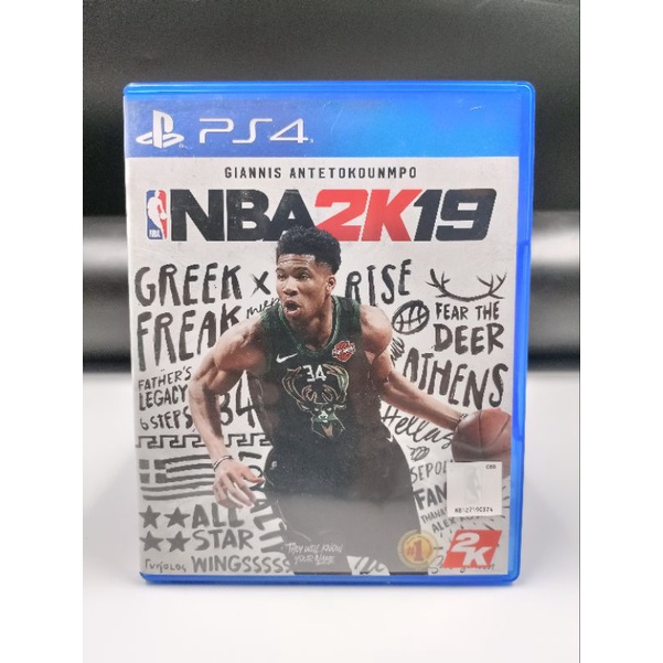PS4 แผ่น ps4 NBA 2k19 Basketball Shopee Thailand