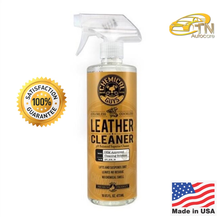 Chemical Guys Leather Cleaner ทำความสะอาดเบาะหนัง (16oz) (ของแท้