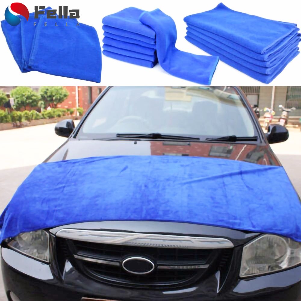 1pc Microfiber Towel Car Care Polishing Wash Towels Plush Washing