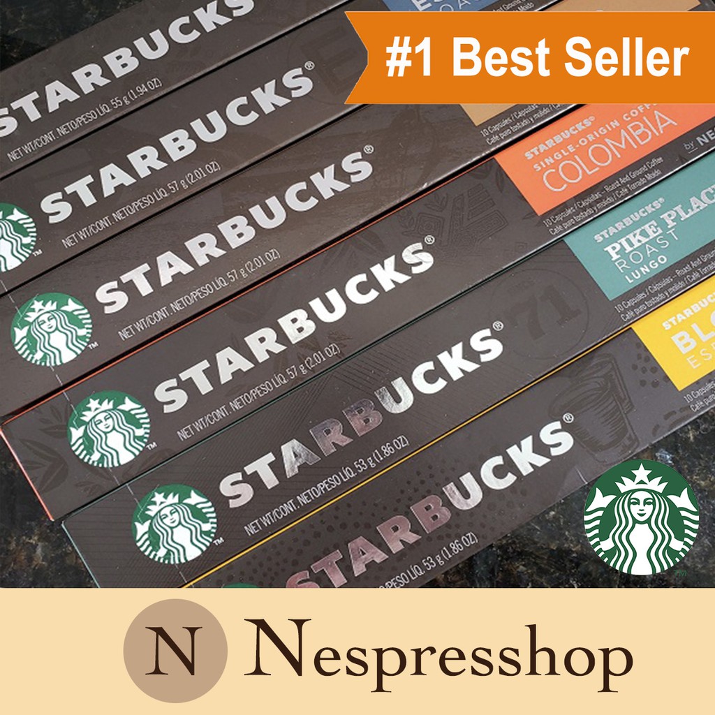 ของแท้ 100 นำเข้าจากยุโรป ++ Starbucks Aluminium Capsule แคปซูลแบบ