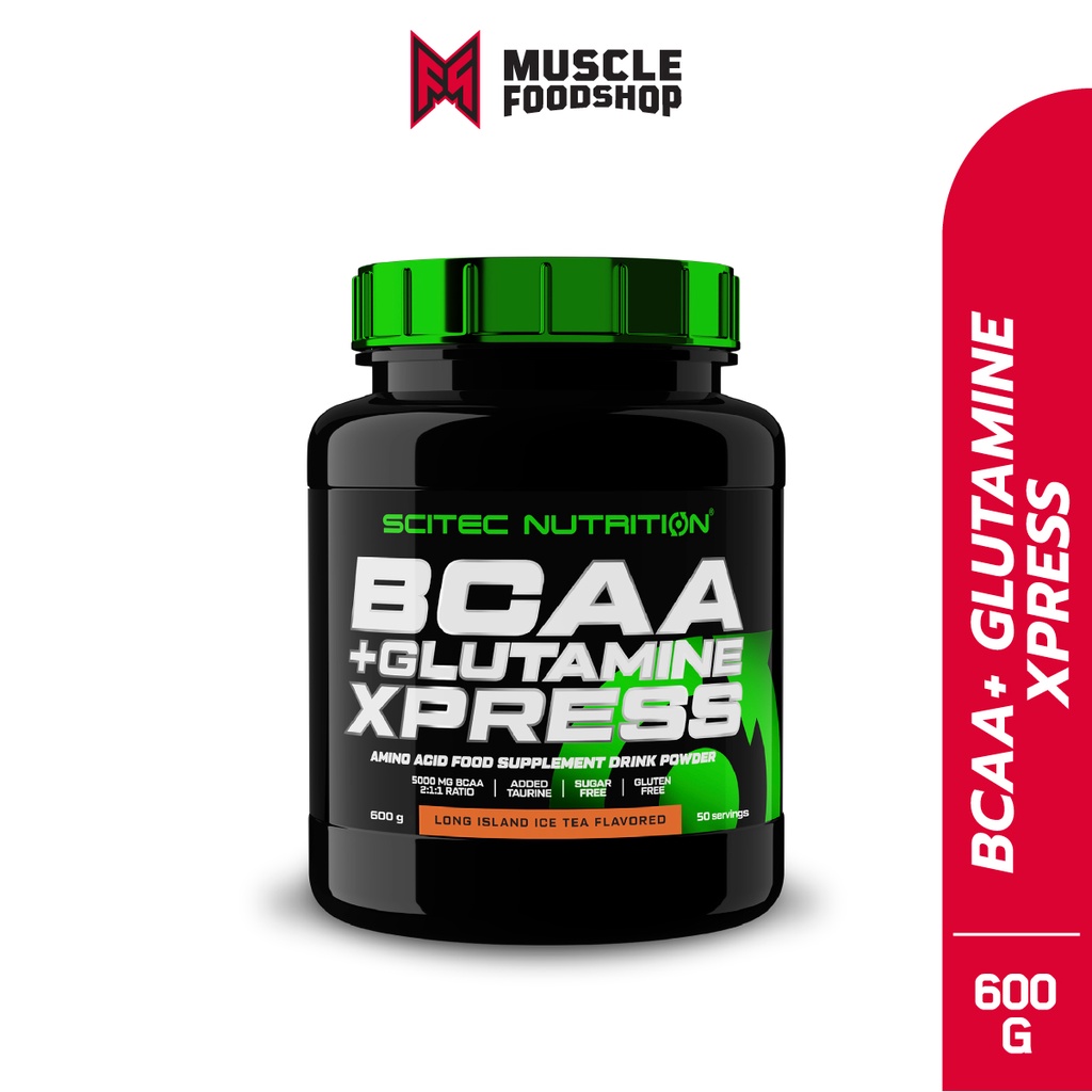 [ส่งฟรี !!] Scitec Nutrition BCAA+Glutamine Xpress ขนาด 600g Shopee