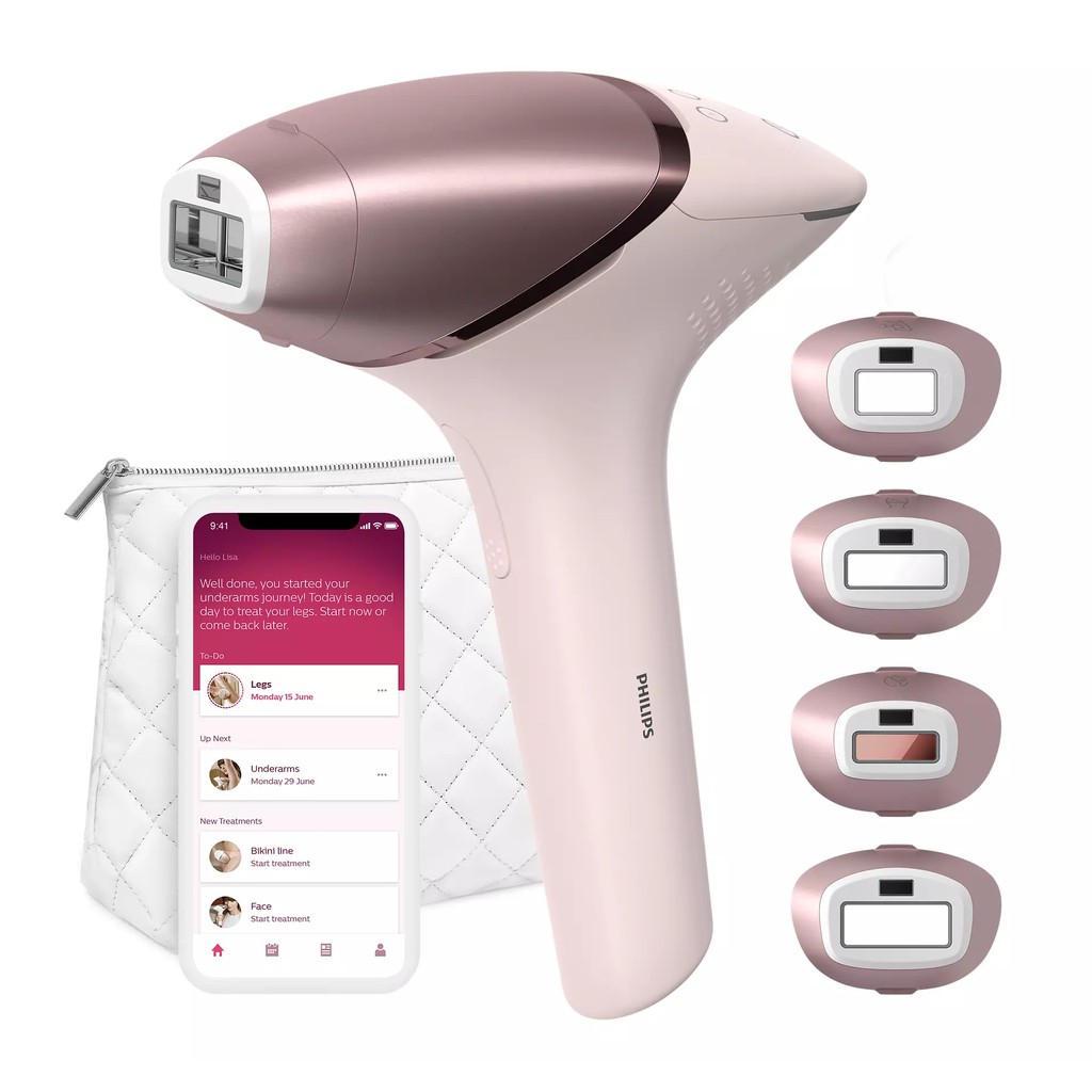 Philips Lumea IPL Hair Removal Device BRI958 450,000 flashes with 4