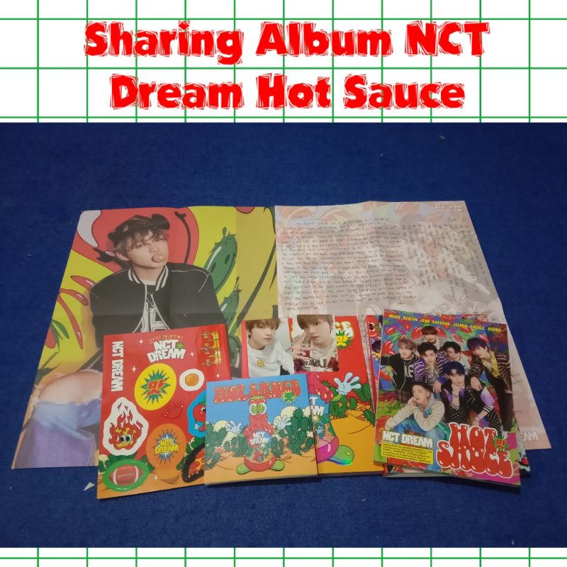 อัลบั้มแบ่งปัน NCT DREAM HOT SAUCE Shopee Thailand