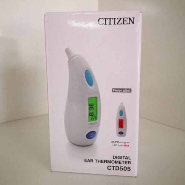 ปรอทวัดไข้ทางหู citizen ear thermometer ctd505 Shopee Thailand
