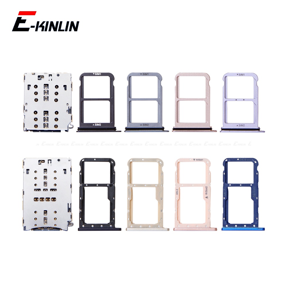 อะแดปเตอร์ซ็อกเก็ต Micro SD Sim Card สําหรับ HuaWei P20 Pro Lite