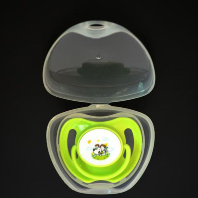 sawu Portable Baby Pacifiers Box Infant Boy Girl Pacifier Case Cot Hold