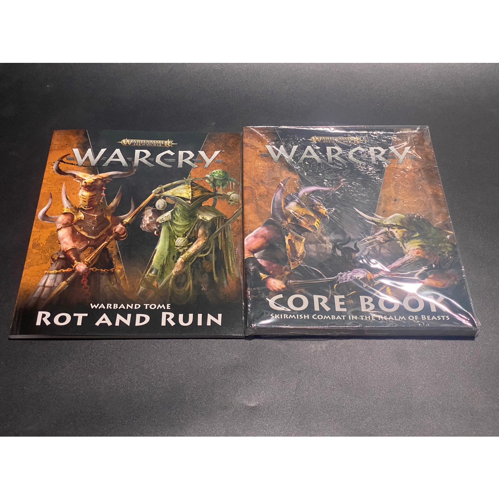 Warhammer AOS Warcry Core and Warband Tome Books Shopee Thailand