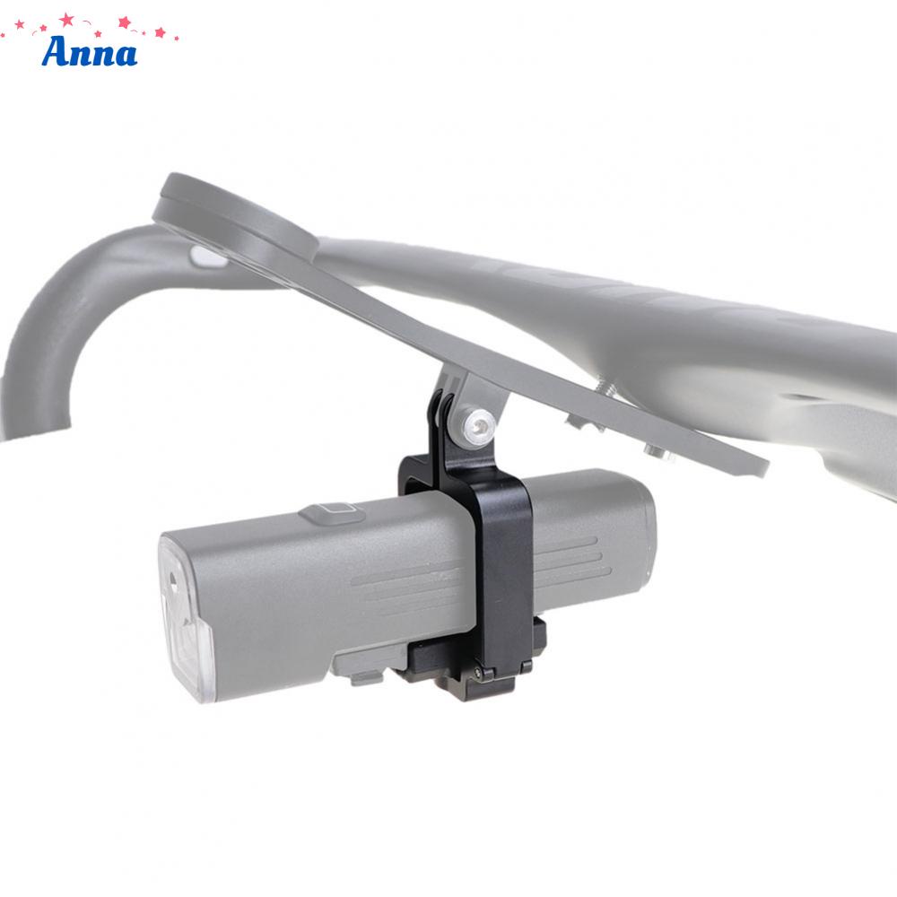 【Anna】Bike Light Mount Aluminum Alloy Black Practical To Use 1pc 36g