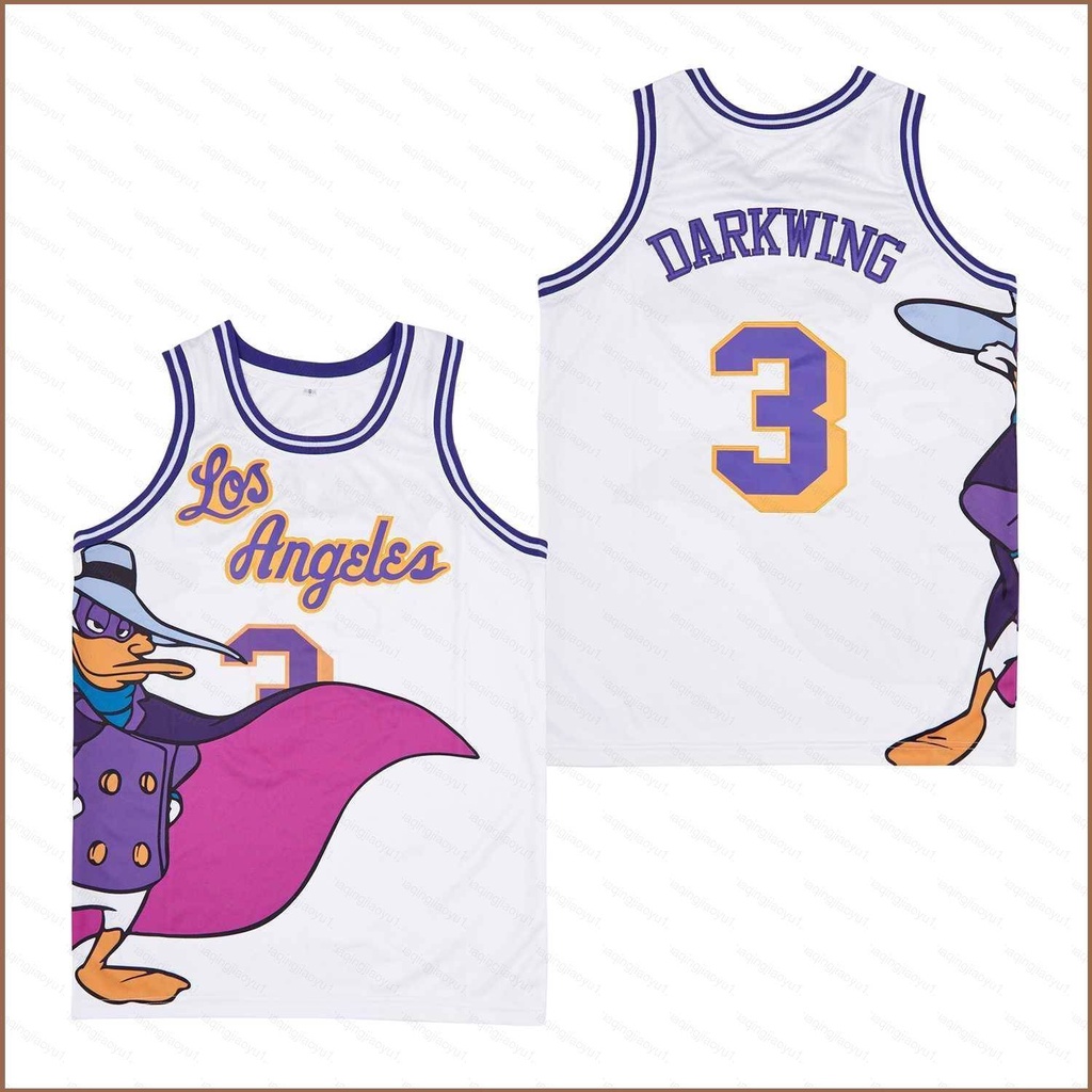 เสื้อกีฬาบาสเก็ตบอล HQ1 No.3 Darkwing Duck Jersey พลัสไซซ์ สําหรับ