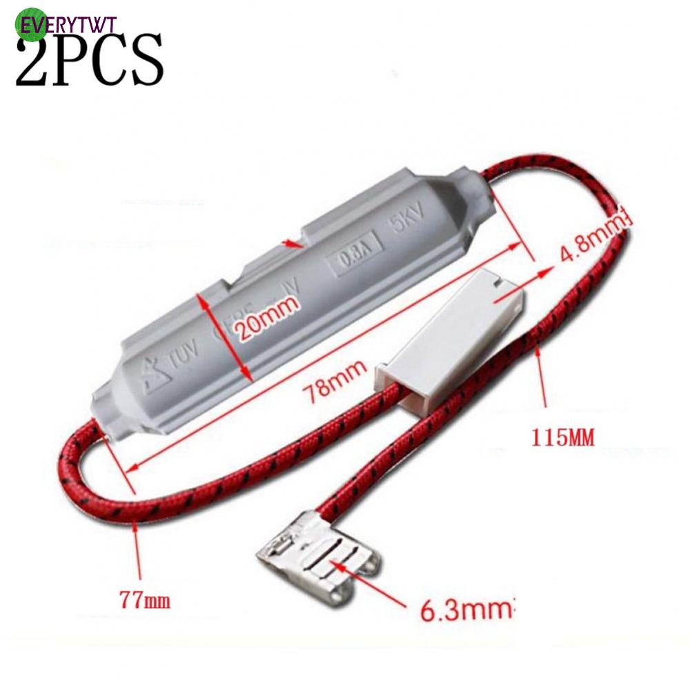 ⭐NEW ⭐High Voltage Fuses Microwave Parts Universal 0.650.9A 2pcs