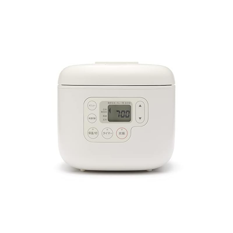 【Direct from Japan】MUJI 3cup rice cooker with rice paddle holder
