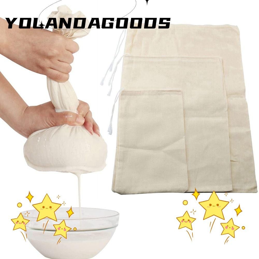 Yola Filter Strainers Bag, Reusable Straining Cheese Cloth, Cold Brew