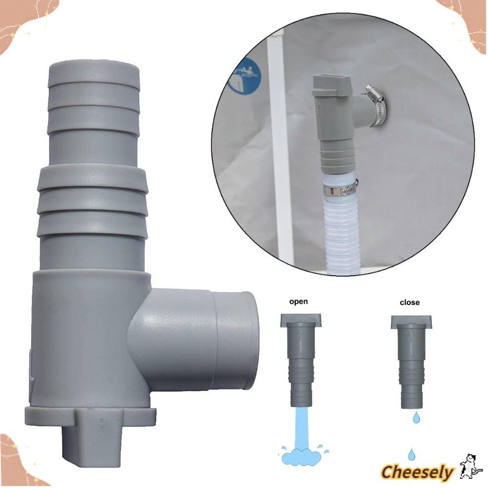 Cheesely Pool on/ Plunger Valve, PVC 32mm Pool Filter Pump Adapter
