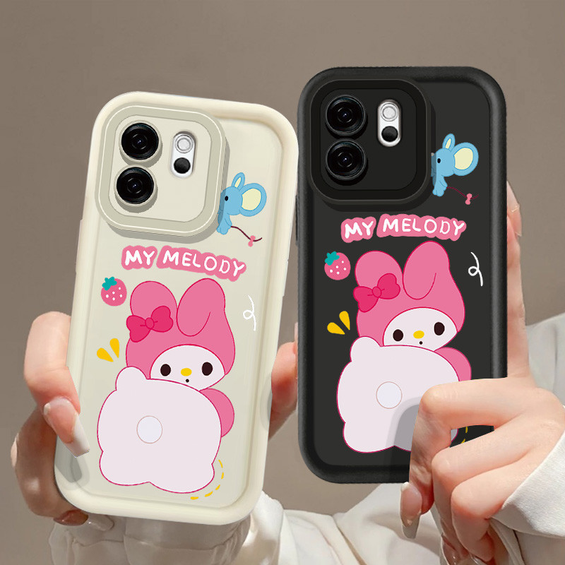ก้นน่ารัก My Melody สําหรับ OPPO Realme 5S 5Pro 6i C3 C75 A1K A5 C2