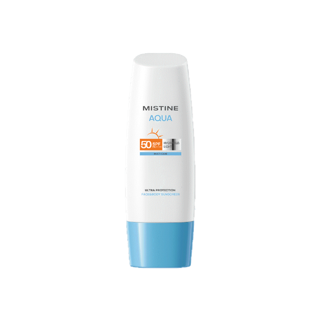 ครีมกันแดด MISTINE AQUA BASE ULTRA PROTECTION HYDRATING FACE&BODY