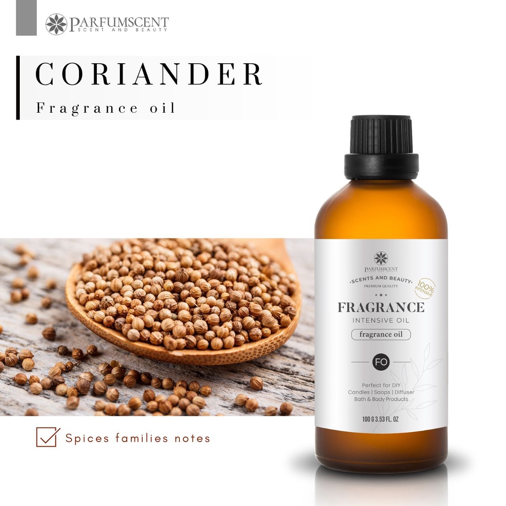 PARFUMSCENT หัวน้ำหอม Coriander Fragrance Oil FOC507078 Shopee Thailand