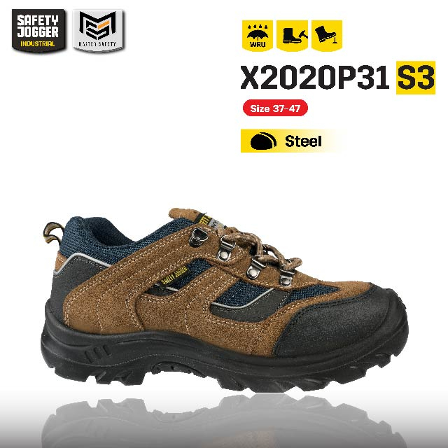 [ของแท้พร้อมส่ง] Safety Jogger รุ่น X2020P31 S3 รองเท้าเซฟตี้หุ้มส้น