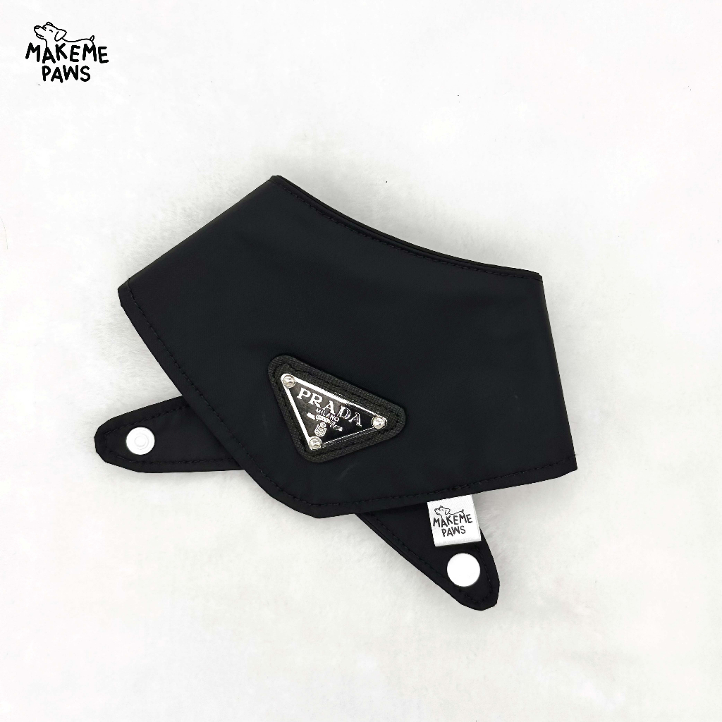 Prada พราด้า🍁Bandana ผ้าพันคอสุนัข ผ้าพันคอสัตว์เลี้ยง ผ้าพันคอแมว