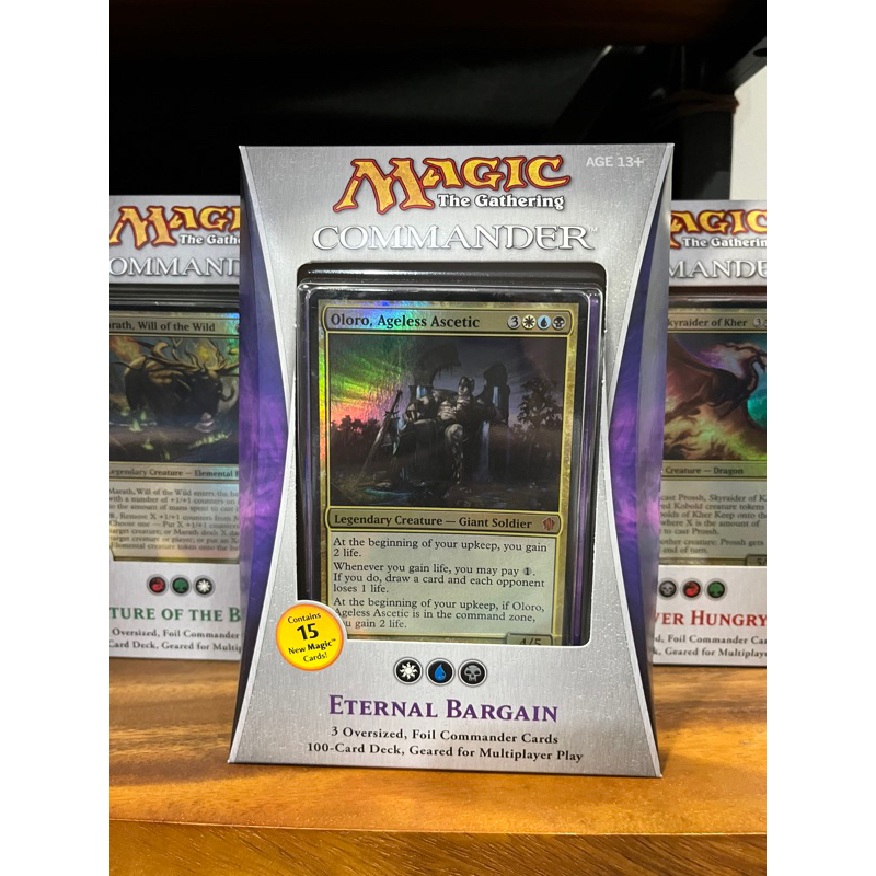 MTG Commander Decks 2013 , Eternal Bargain , Evasive Maneuvers , Mind