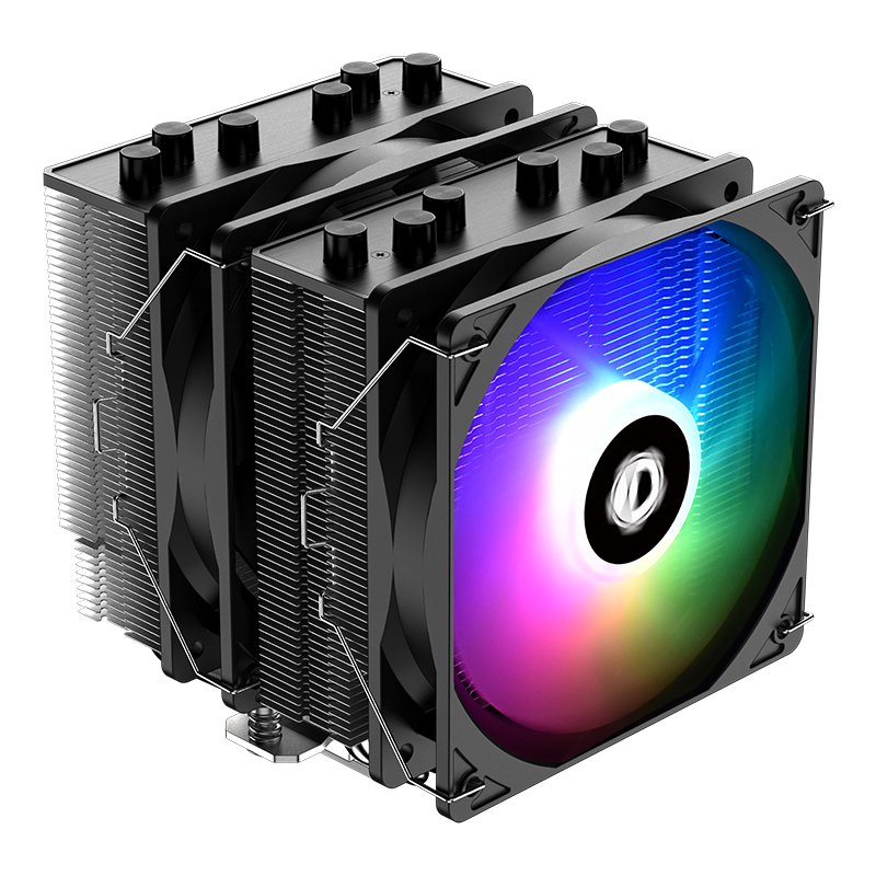 Heatsink IDCooling SE55 Dual Tower 6 Heatpipe CPU Cooler Shopee
