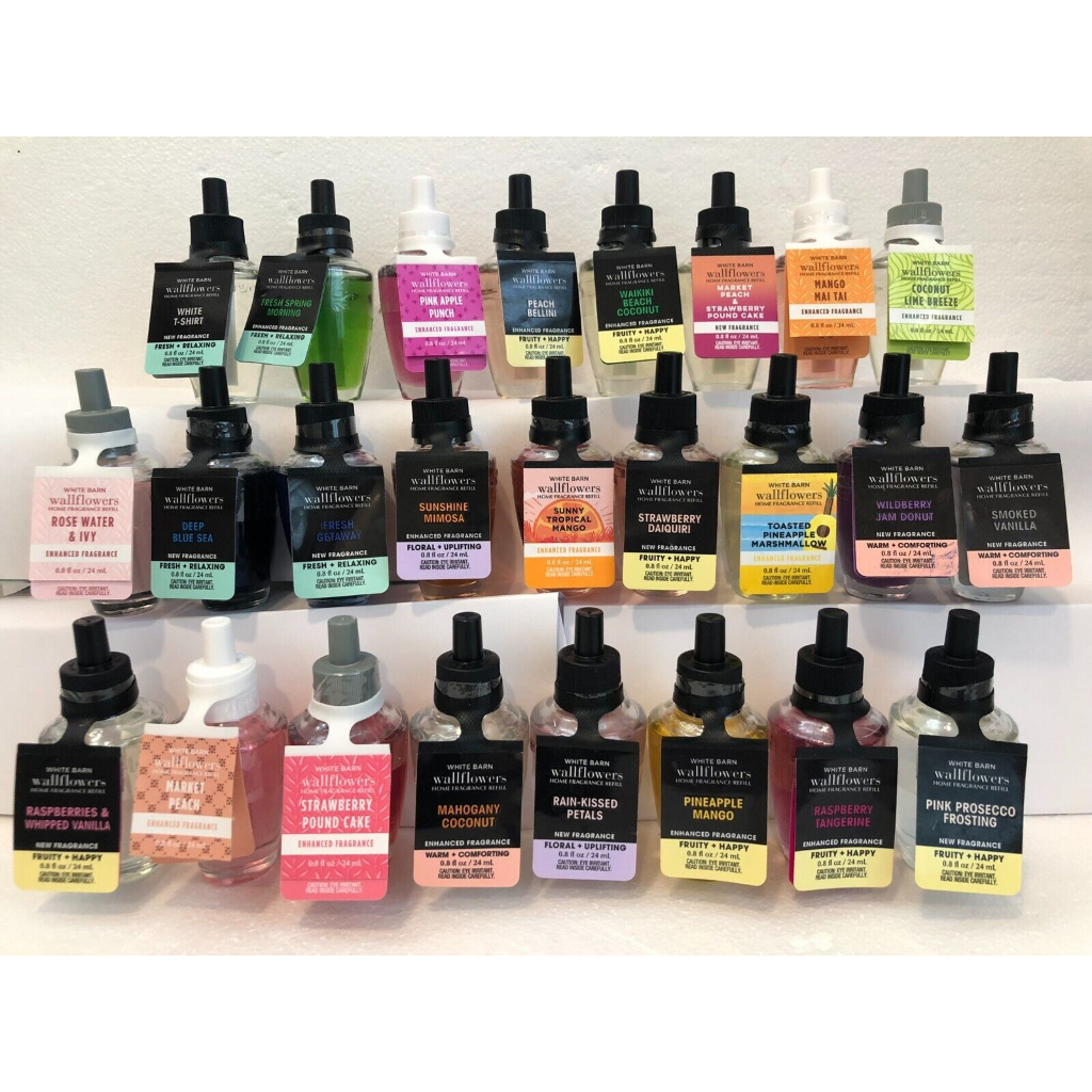 Bath & Body Works Wallflower refill รีฟิลน้ำหอมเสียบปลั๊ก จากอเมริกา มี