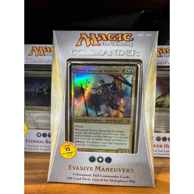 MTG Commander Decks 2013 , Eternal Bargain , Evasive Maneuvers , Mind