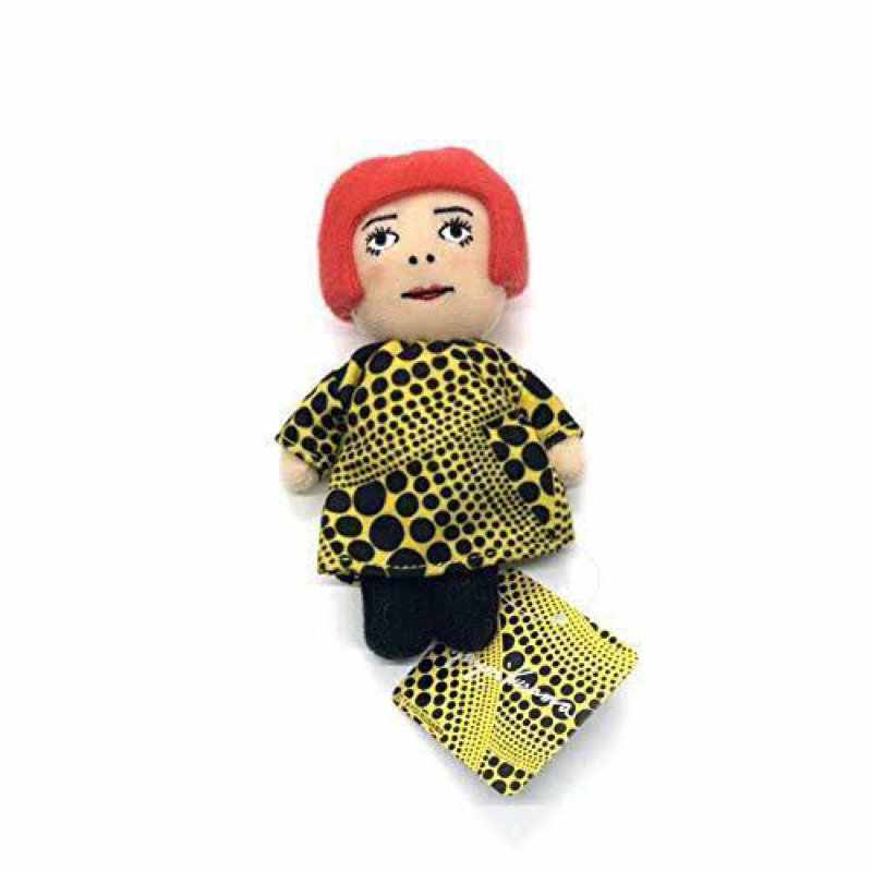 พร้อมส่ง • Yayoi Kusama Doll Keychain • ของแท้100 พร้อมป้าย Shopee