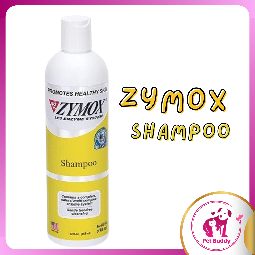 ZYMOX Dog Cat Shampoo ไซมอกซ์ แชมพูสุนัขและแมว แชมพูลดการระคายเคือง