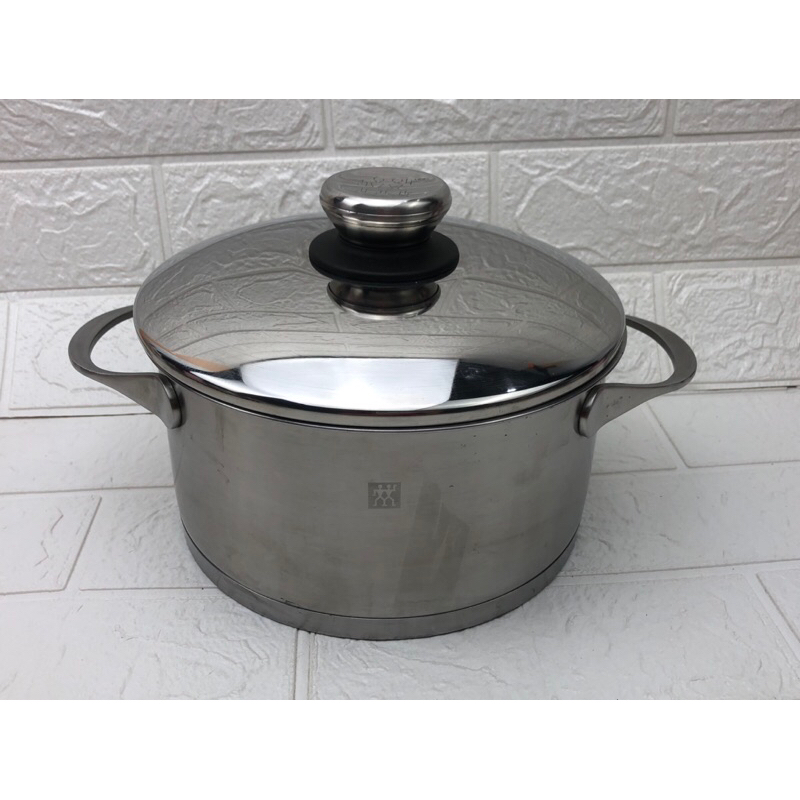 หม้อสแตนเลสพร้อมฝา 3.0L ZWILLING J.A. HENGKELS (ตุ๊กตาคู่) MADE IN