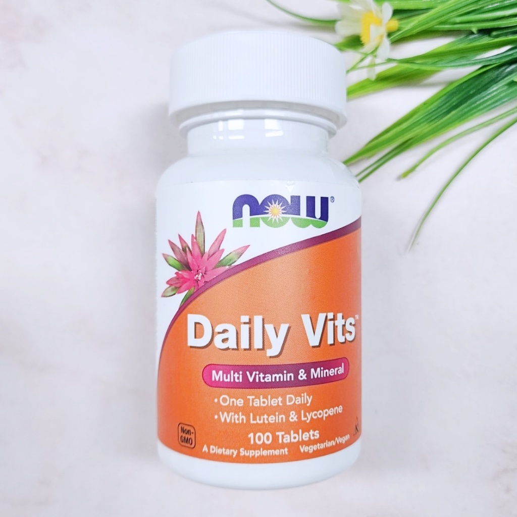 [NOW Foods®] Daily Vits Multi Vitamin & Mineral 100 Tablets วิตามินรวม