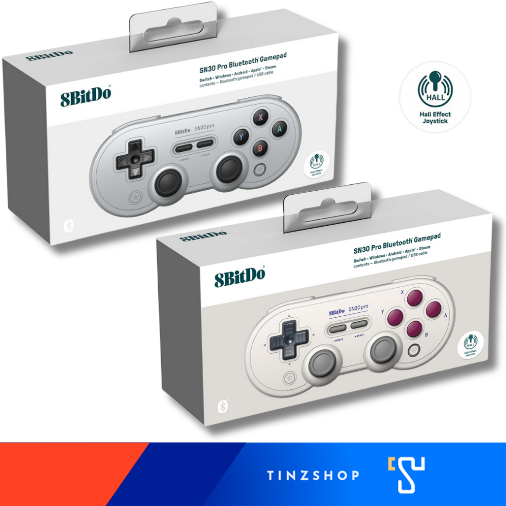 8BitDo SN30 Pro Bluetooth Controller,Update, Compatible with Switch, PC