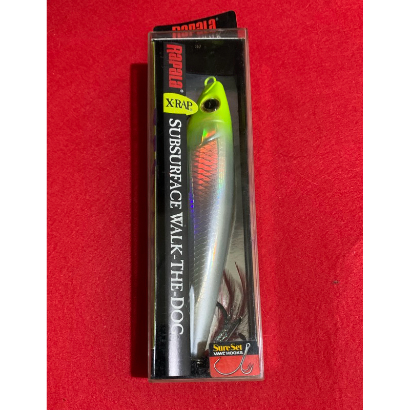 เหยื่อราพาล่า RAPALA XRAP SUBWALK XRSR15 SUBSURFACE WALKTHEDOG