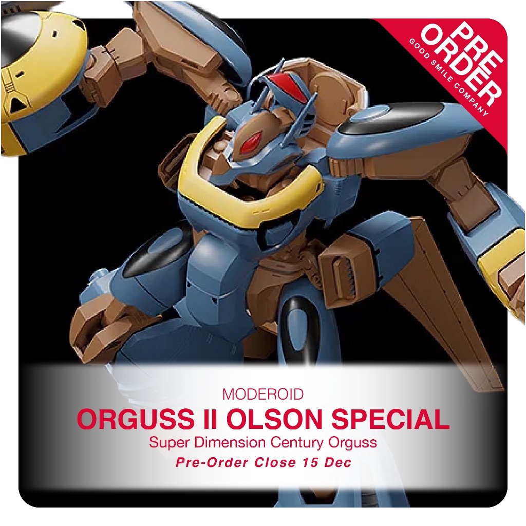 [PreOrder] MODEROID - Super Dimension Century Orguss_Orguss II Olson