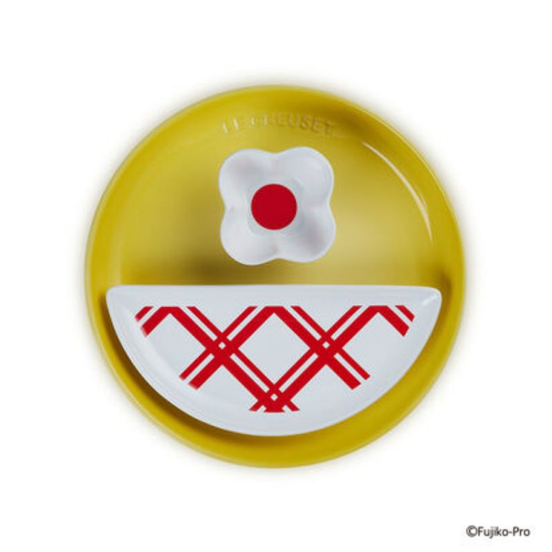 LE CREUSET x DORAEMON 《哆啦A夢》限量口袋聯名款口袋造型餐盤組(哆啦美) 蝦皮購物