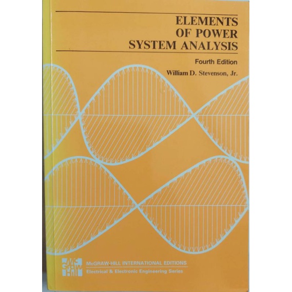 《Elements of Power System Analysis》4/e（全新）Stevenson, Jr. 蝦皮購物