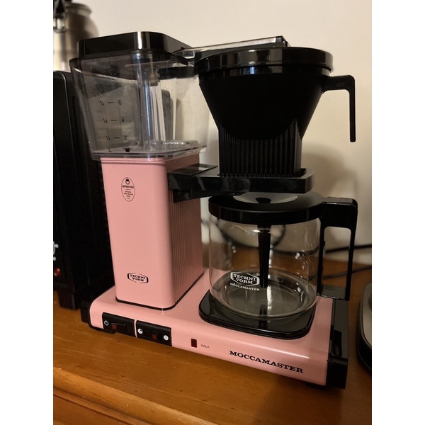 粉紅色 Moccamaster 二手濾滴式咖啡機 second hand filter coffee machine 蝦皮購物
