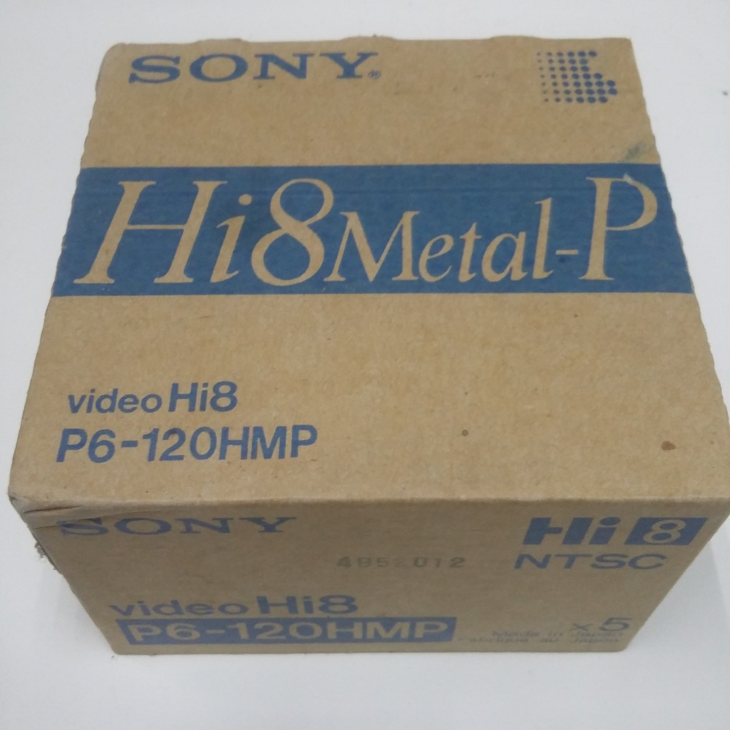 SONY 日製 Hi8 MP 120分鐘 NTSC 蝦皮購物