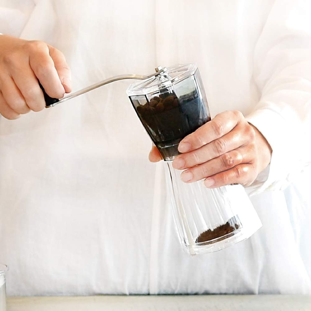 【日本 HARIO】MOC3TB 手搖磨豆機 Coffee Mill OCTO MOC3 磨豆機 蝦皮購物