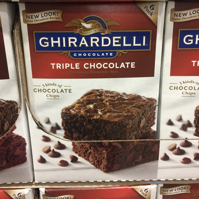 💥代購💥Costco 好市多 Ghirardelli Brownie mix 巧克力布朗尼預拌粉 蝦皮購物