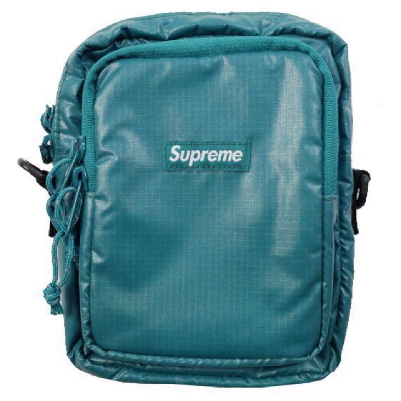 17AW SUPREME Shoulder Bag CORDURA製 側背 小包 Logo 現貨在店 蝦皮購物