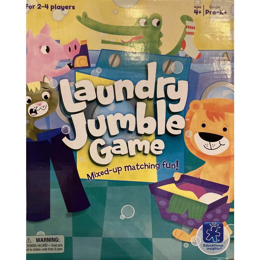 Laundry Jumble Game 觸覺訓練遊戲 蝦皮購物