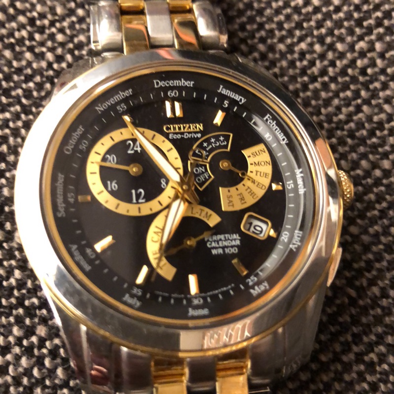 Citizen Eco Drive E870S015278 j萬年曆二手 蝦皮購物