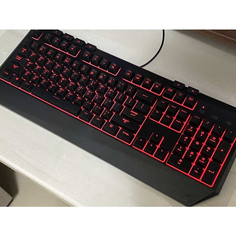 ASUS BACKLIT KB V2 華碩鍵盤 電競鍵盤 發光 燈版 RGB可參考 蝦皮購物