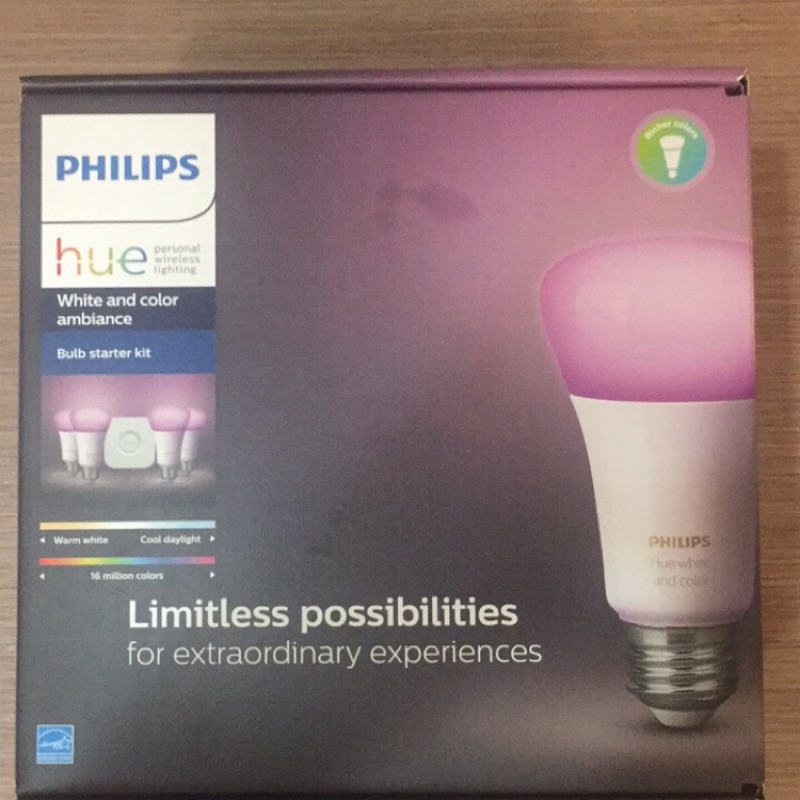 HUE 3.0 最新三代入門組 PHILIPS 飛利浦 10W LED richer colors 蝦皮購物