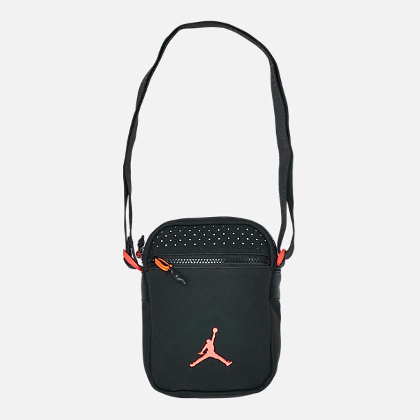 NIKE JORDAN AJ6 FESTIVAL BAG 皮面高質感 側背包 小方包 9a0235 023 蝦皮購物
